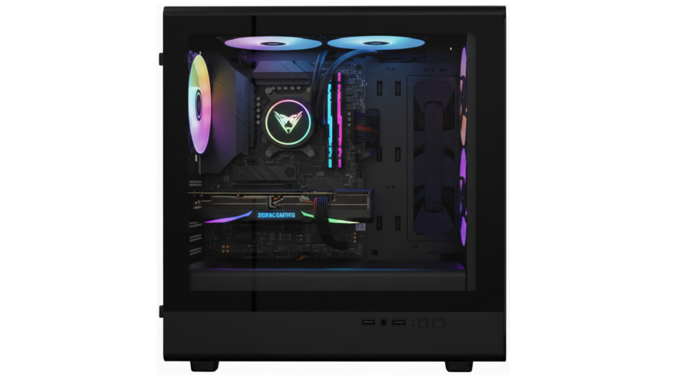 Sentey :: Backfire ARGB Black BACKFIRE-BLKA