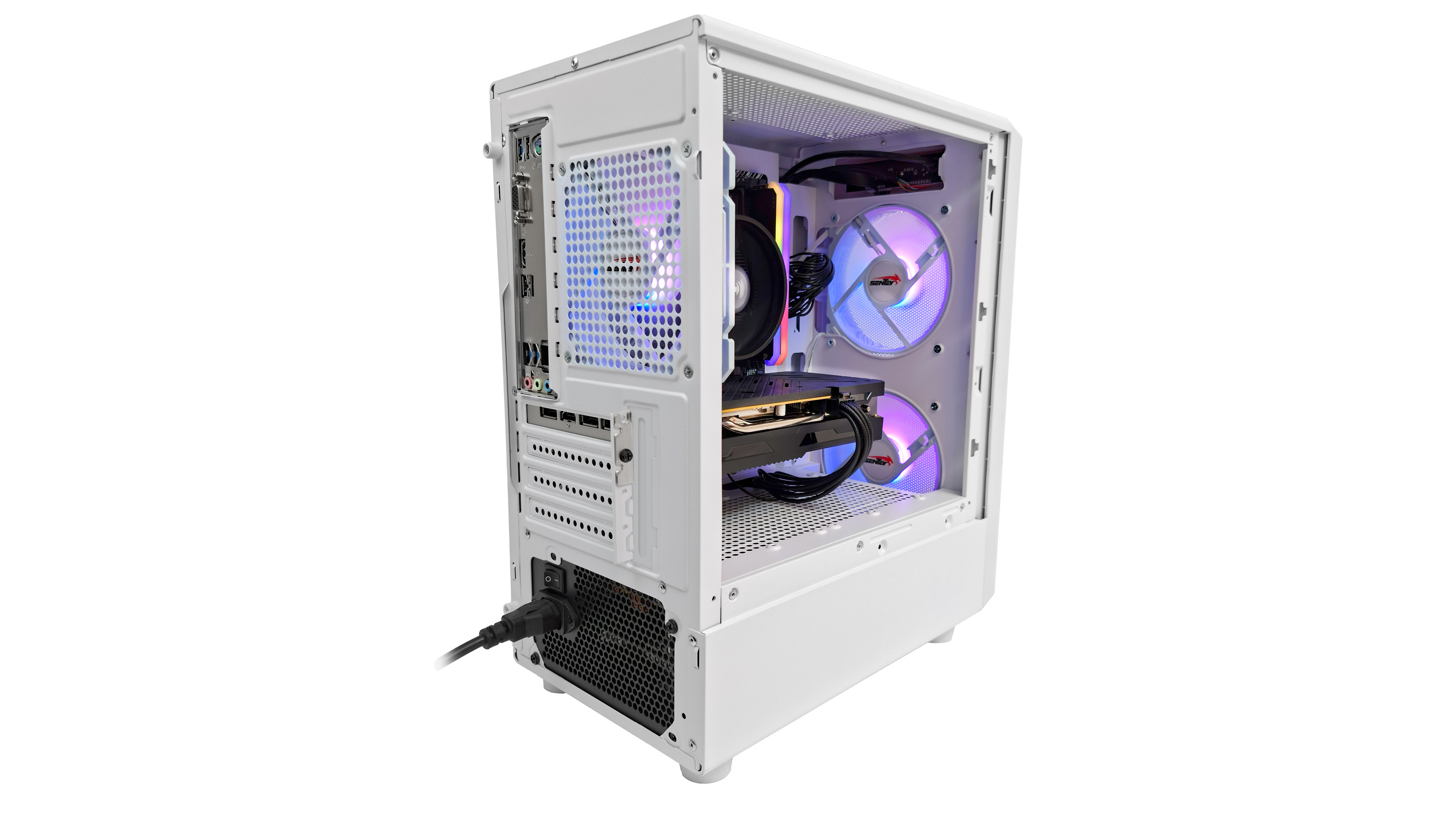 Senteyas Sentey :: M12 Micro ATX ARGB White M12WHT-SF