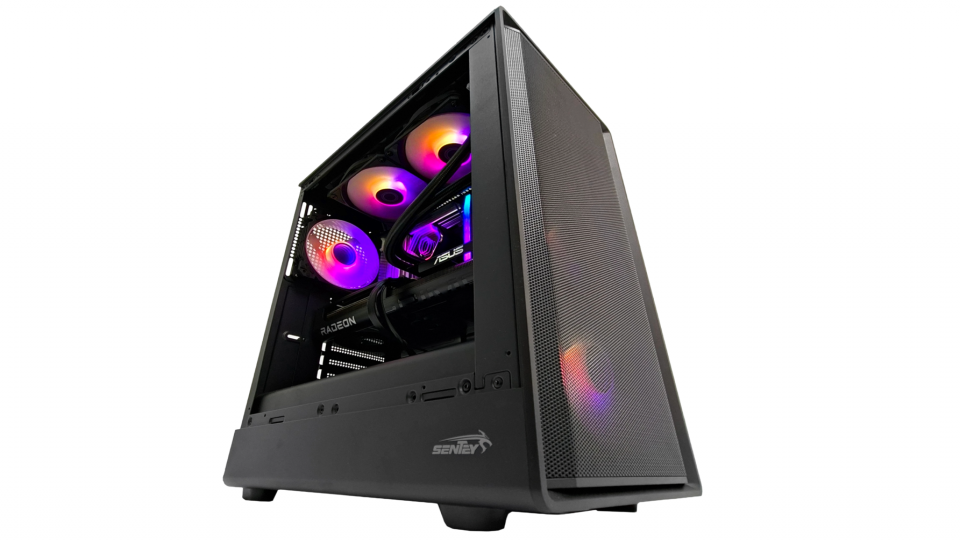 Sentey :: M40 ATX ARGB Black M40BLK-SF