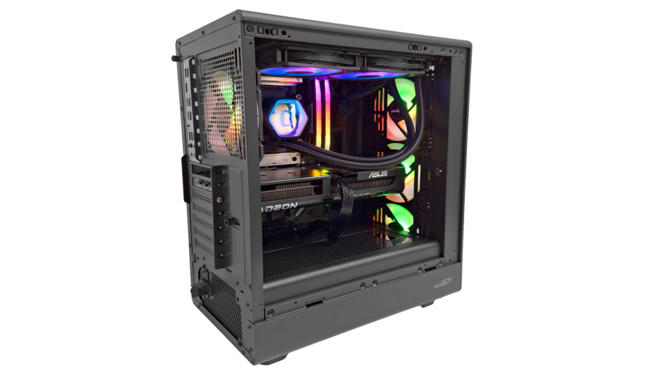 Sentey :: M40 ATX ARGB Black M40BLK-SF