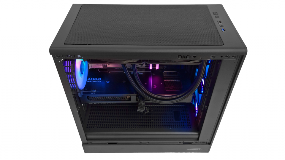 Sentey :: M40 ATX ARGB Black M40BLK-SF