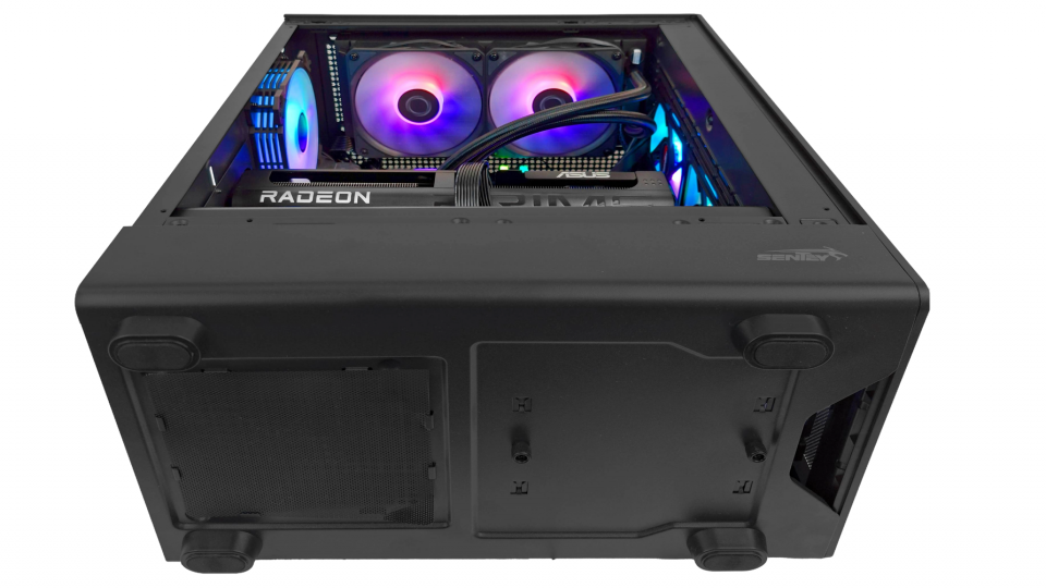 Sentey :: M40 ATX ARGB Black M40BLK-SF