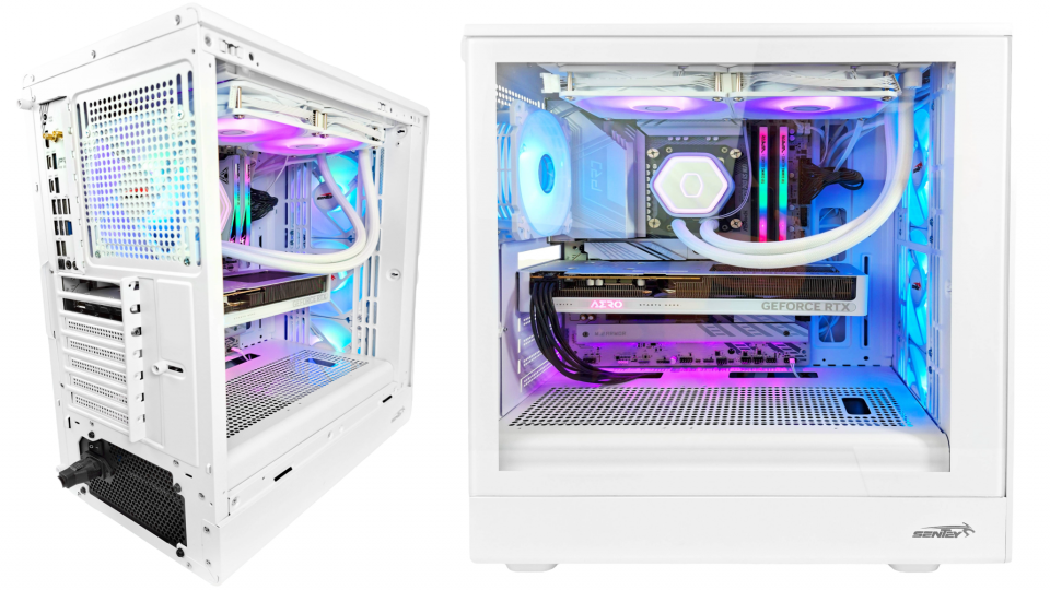 Sentey :: M40 ATX ARGB White M40WHT-SF