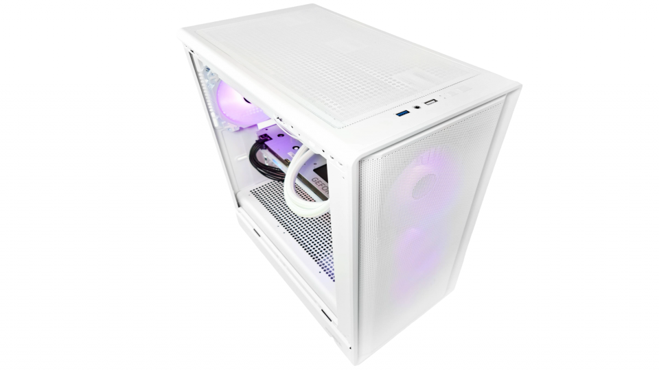 Sentey :: M40 ATX ARGB White M40WHT-SF
