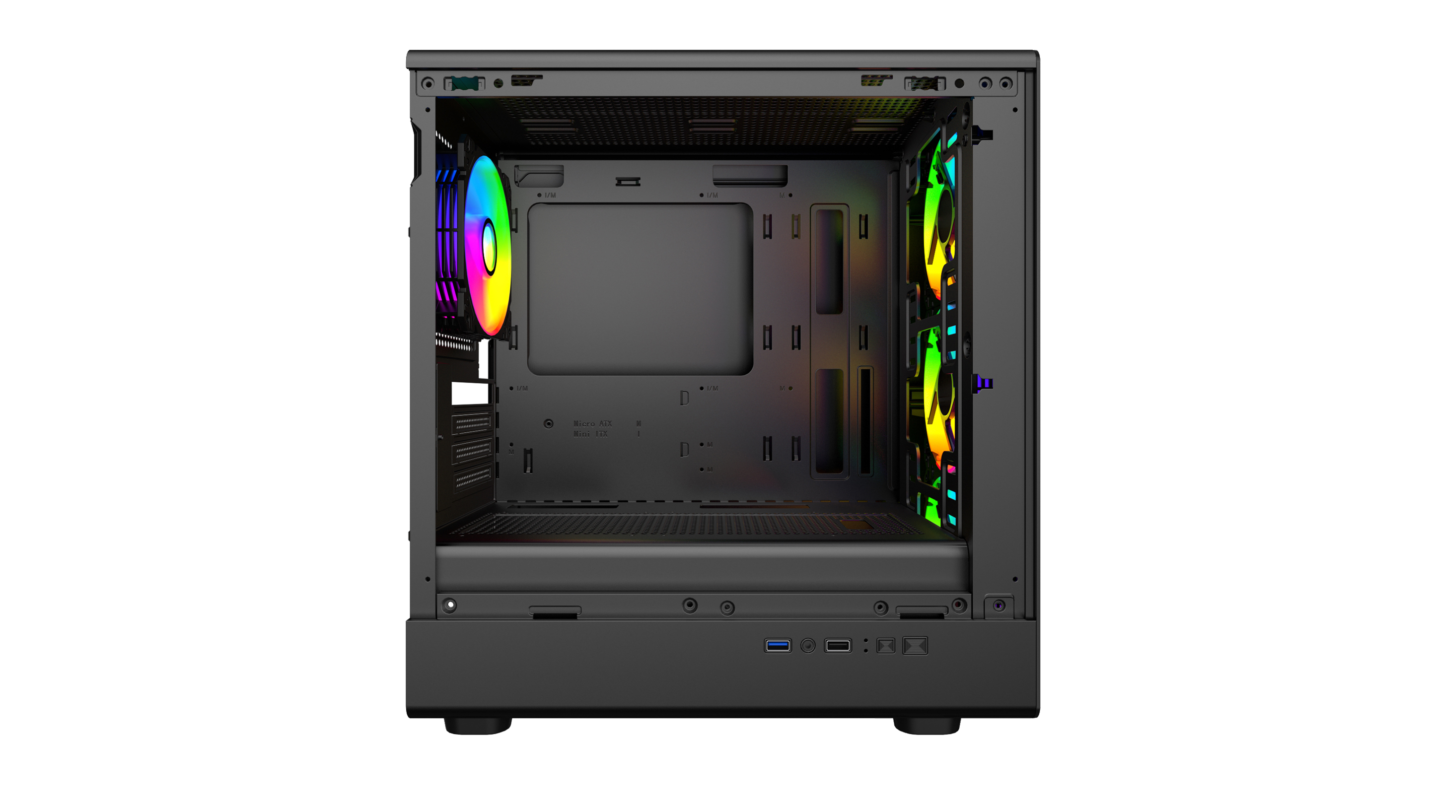 Senteyas Sentey :: M25 Micro ATX ARGB Black M25BLK-SF