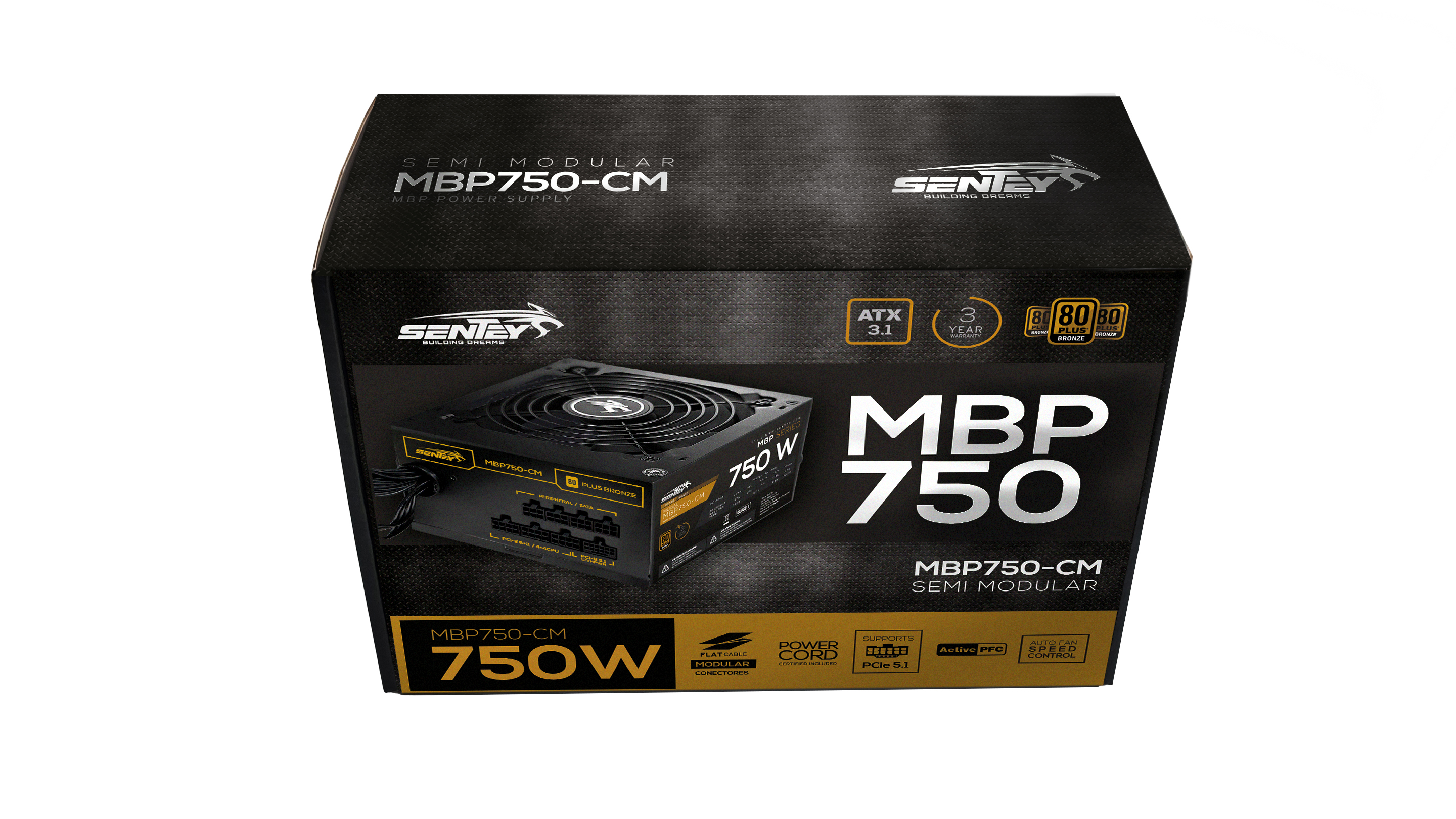 Senteyas Sentey :: MBP 750 Watts MBP750-CM